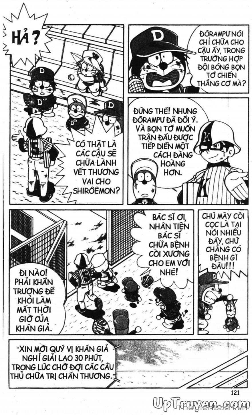 Truyện Tranh Doraemon Bóng Chày trang 3