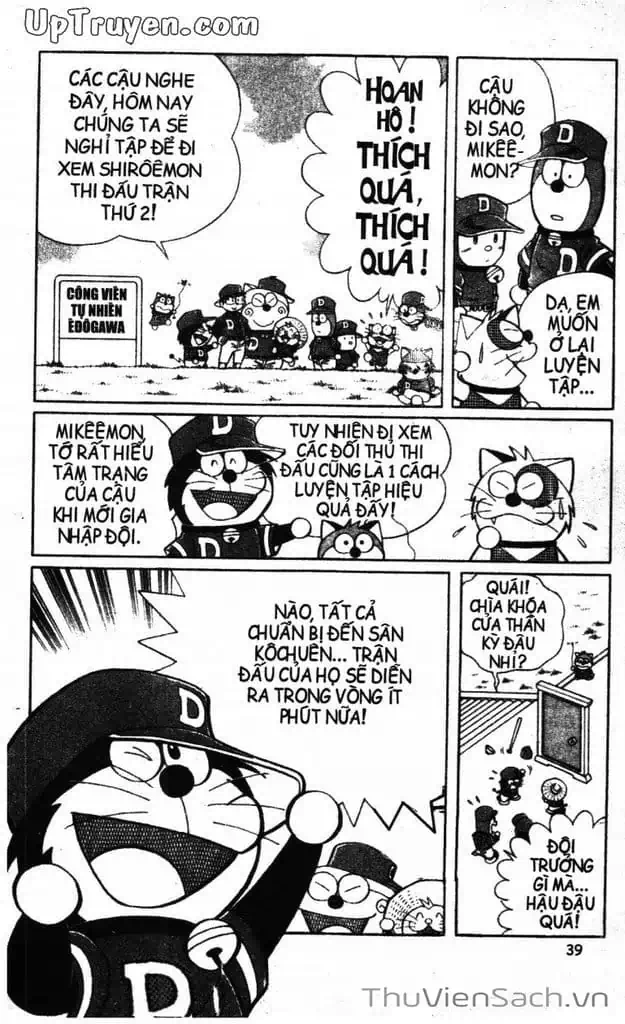 Truyện Tranh Doraemon Bóng Chày trang 3