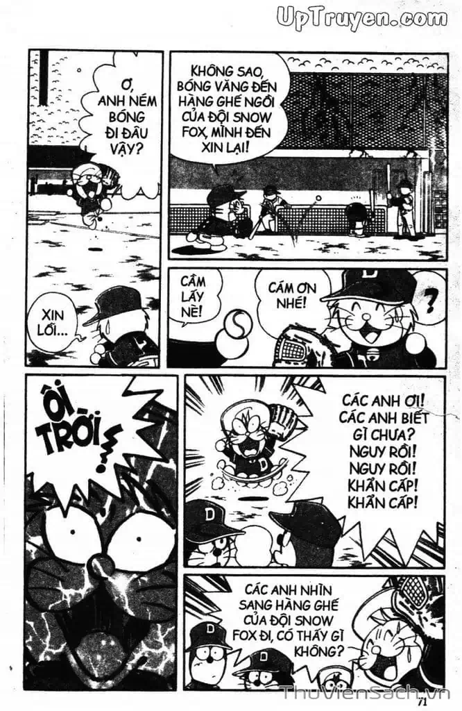 Truyện Tranh Doraemon Bóng Chày trang 3