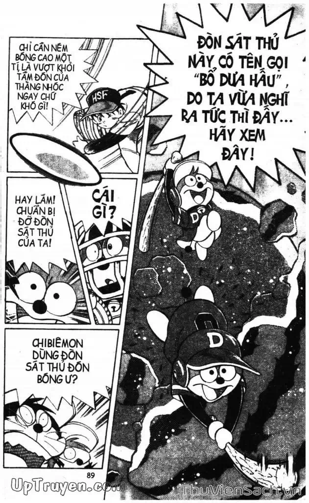 Truyện Tranh Doraemon Bóng Chày trang 3