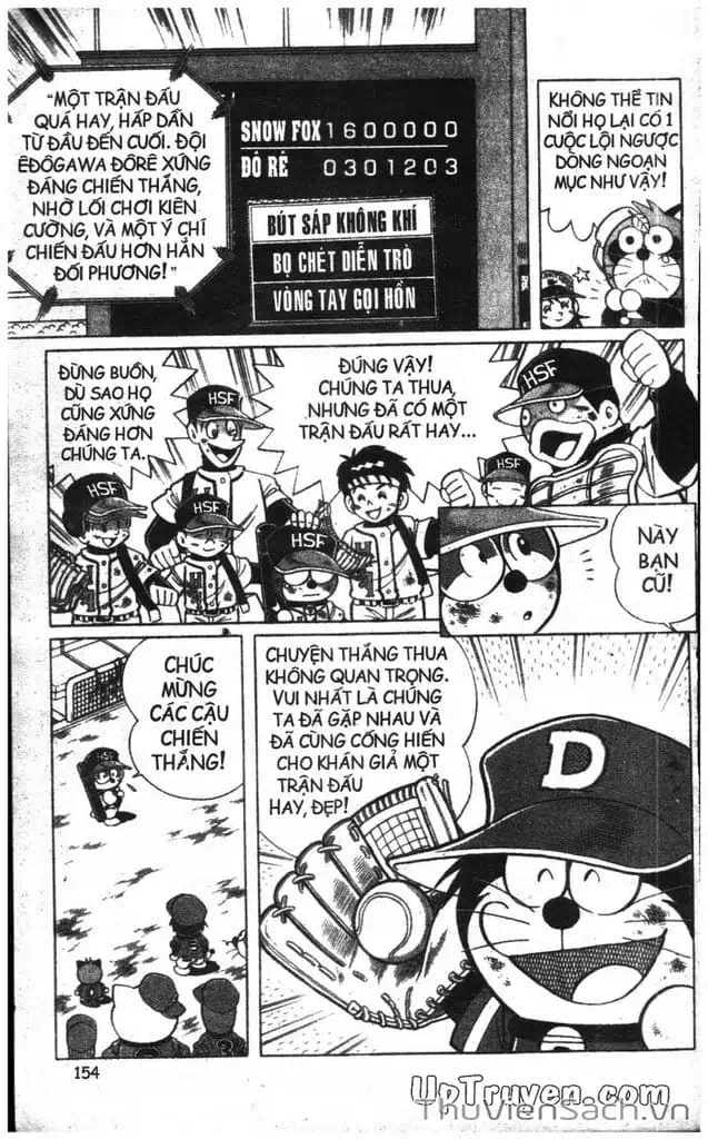 Truyện Tranh Doraemon Bóng Chày trang 3