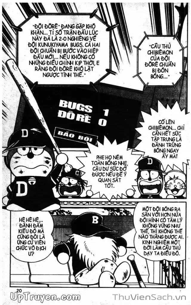 Truyện Tranh Doraemon Bóng Chày trang 3