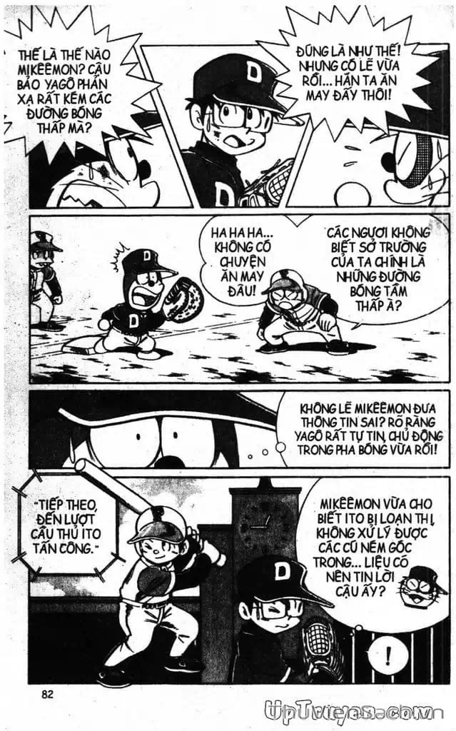 Truyện Tranh Doraemon Bóng Chày trang 3