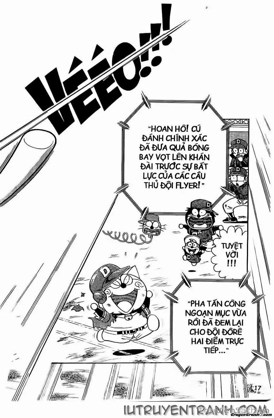 Truyện Tranh Doraemon Bóng Chày trang 3