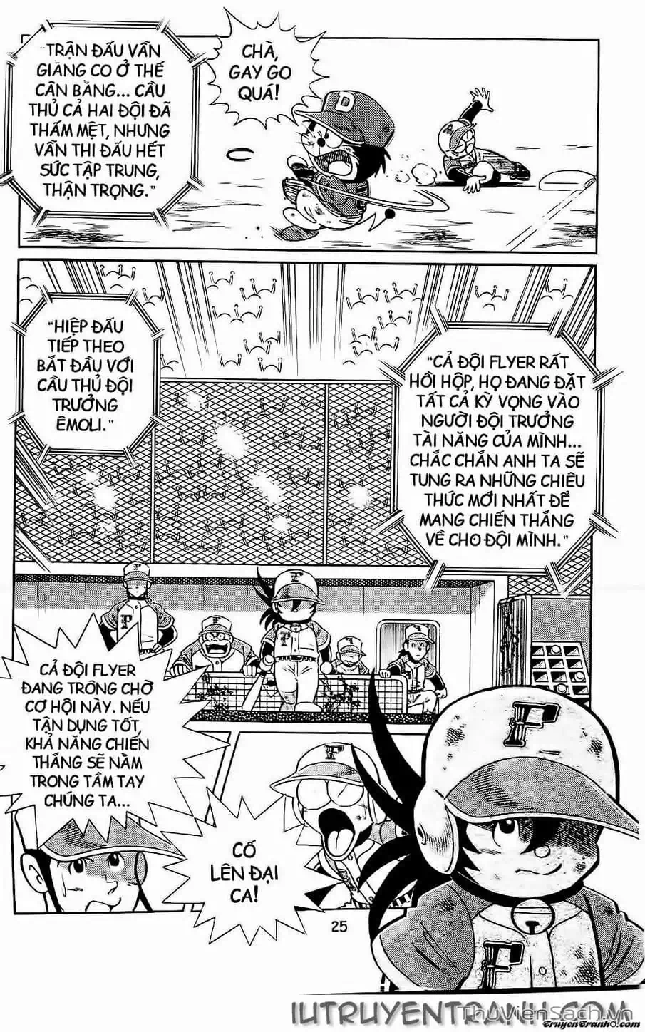 Truyện Tranh Doraemon Bóng Chày trang 3