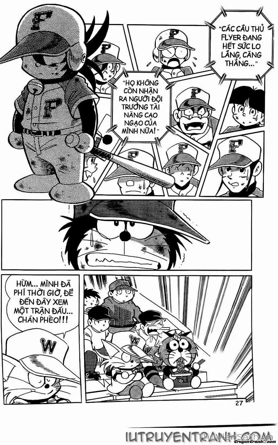 Truyện Tranh Doraemon Bóng Chày trang 3