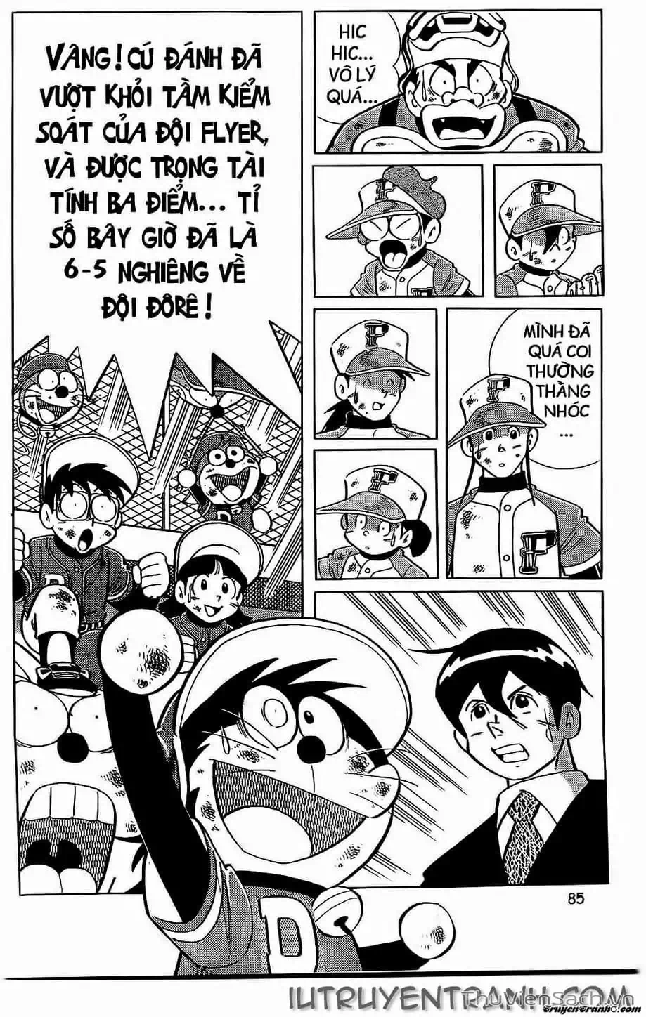 Truyện Tranh Doraemon Bóng Chày trang 3