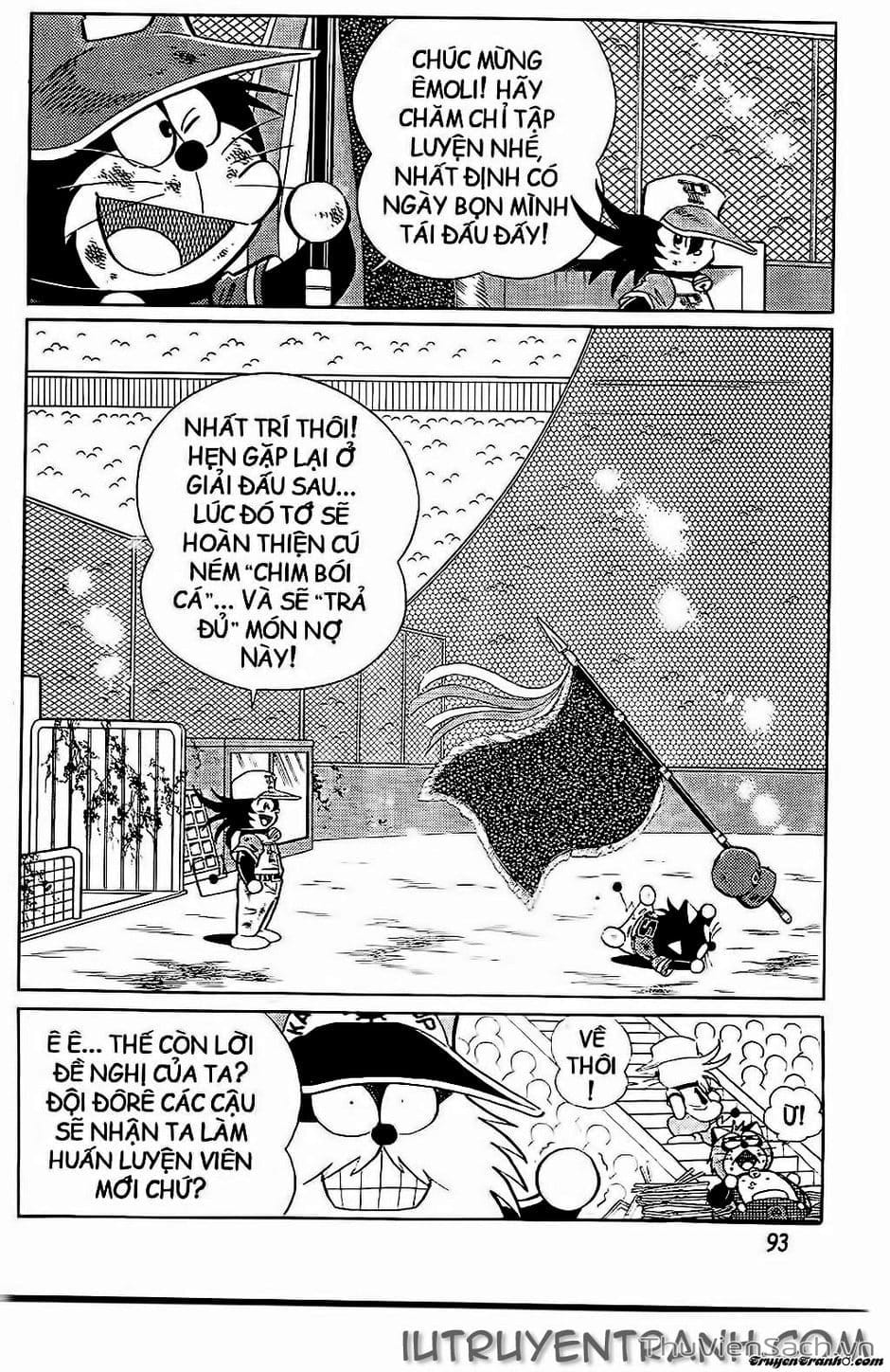 Truyện Tranh Doraemon Bóng Chày trang 3