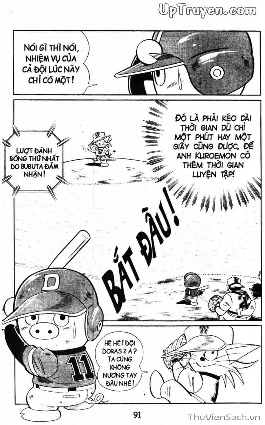 Truyện Tranh Doraemon Bóng Chày trang 3