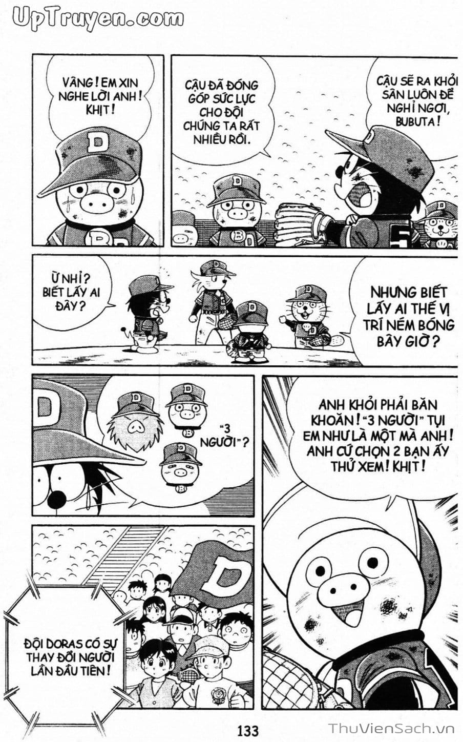 Truyện Tranh Doraemon Bóng Chày trang 3