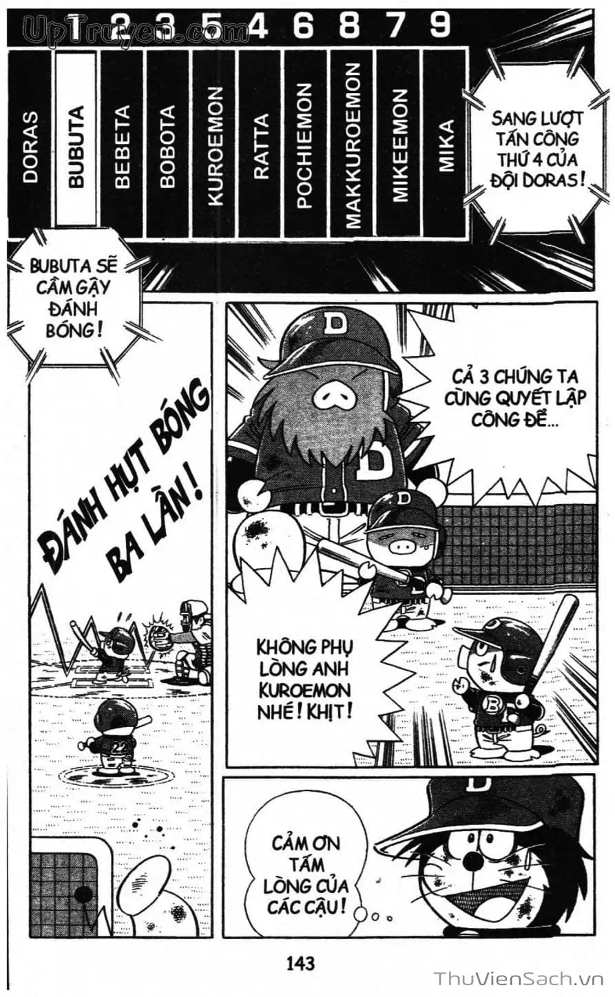 Truyện Tranh Doraemon Bóng Chày trang 3