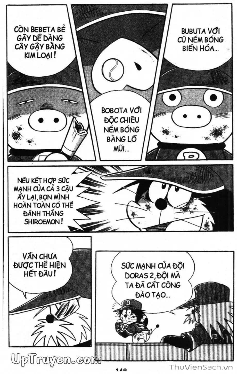 Truyện Tranh Doraemon Bóng Chày trang 3