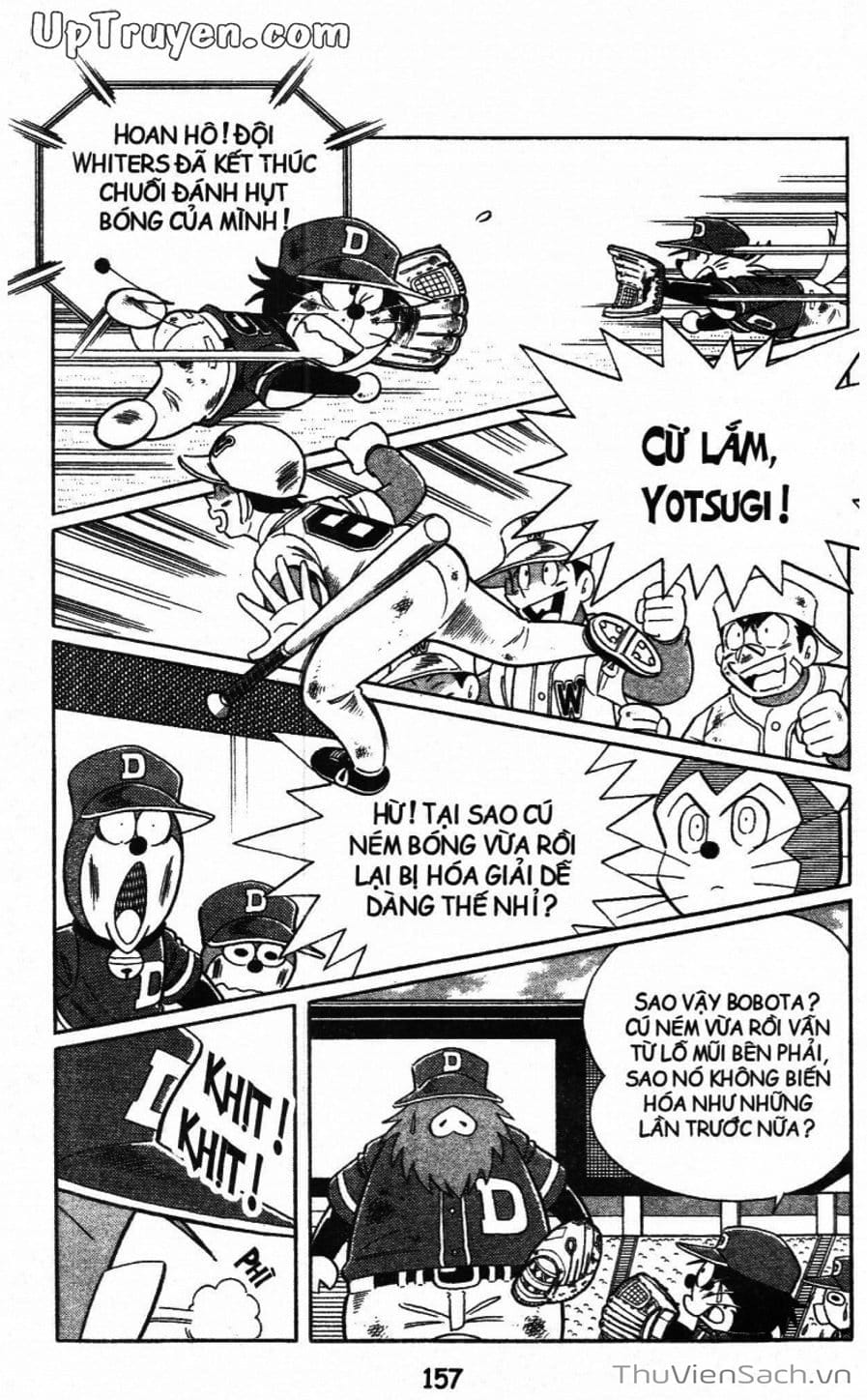 Truyện Tranh Doraemon Bóng Chày trang 3