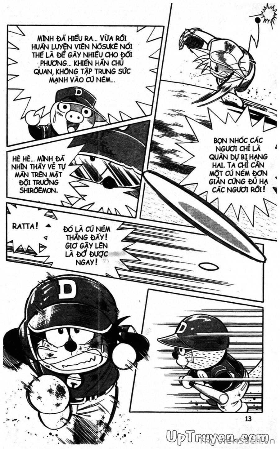 Truyện Tranh Doraemon Bóng Chày trang 3