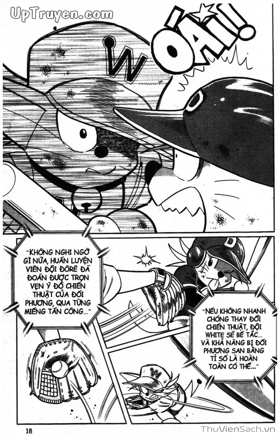 Truyện Tranh Doraemon Bóng Chày trang 3