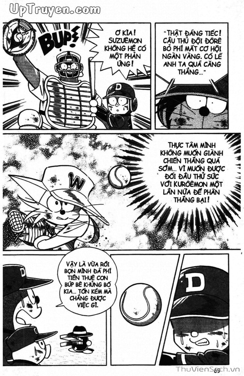 Truyện Tranh Doraemon Bóng Chày trang 3