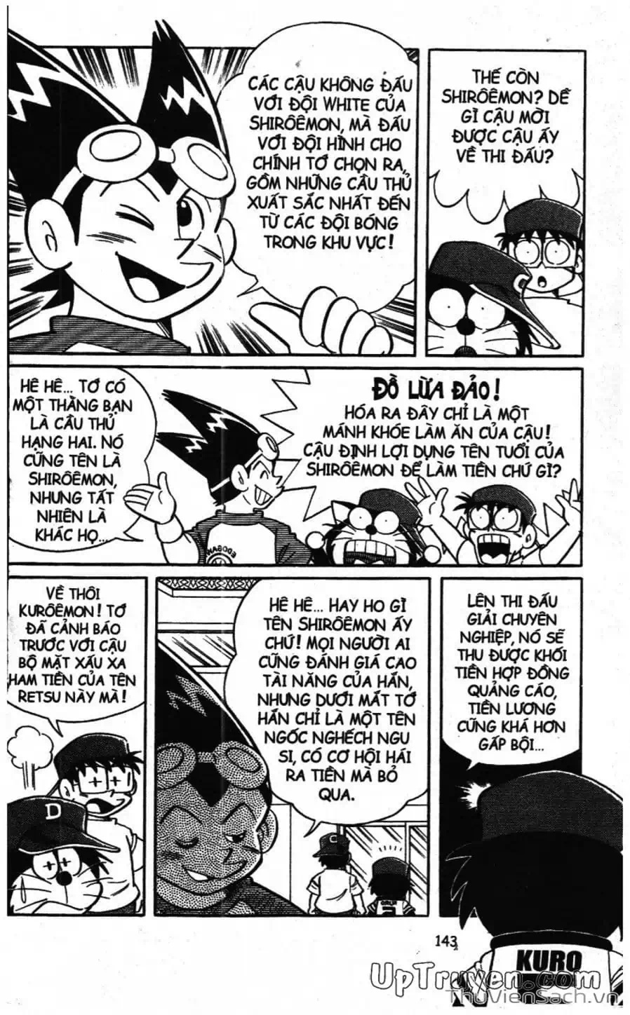 Truyện Tranh Doraemon Bóng Chày trang 3