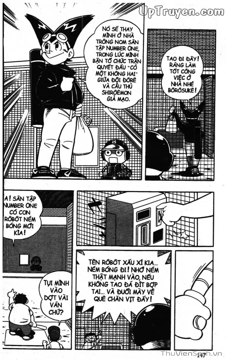 Truyện Tranh Doraemon Bóng Chày trang 3