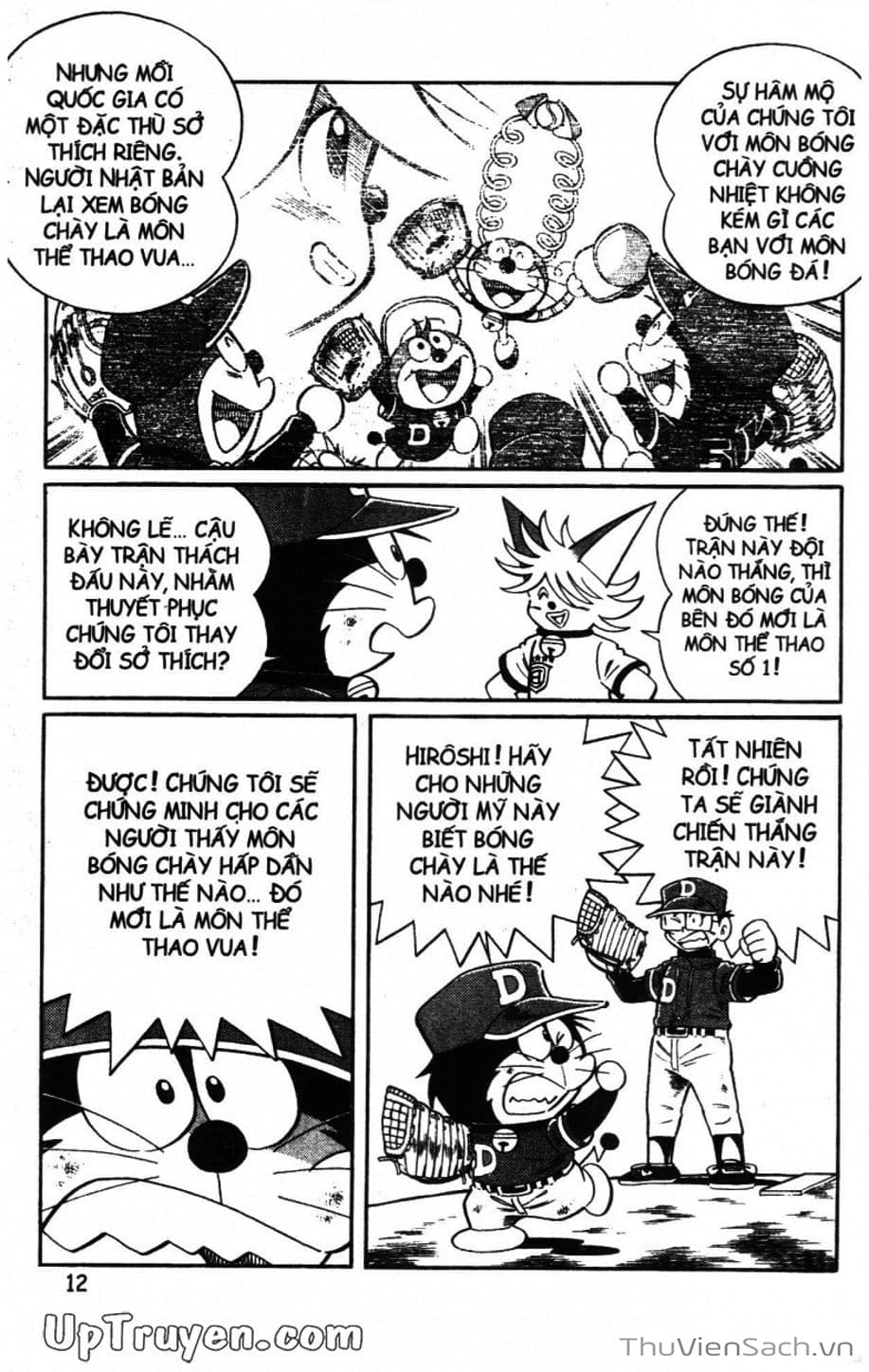 Truyện Tranh Doraemon Bóng Chày trang 3