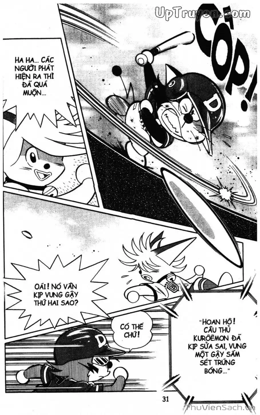 Truyện Tranh Doraemon Bóng Chày trang 3