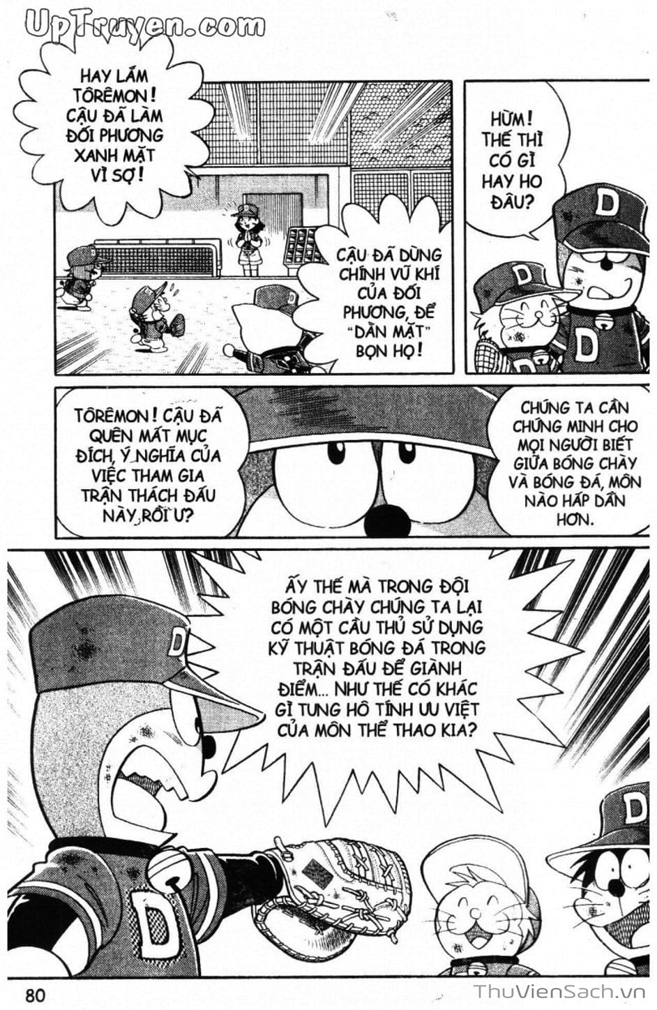 Truyện Tranh Doraemon Bóng Chày trang 3