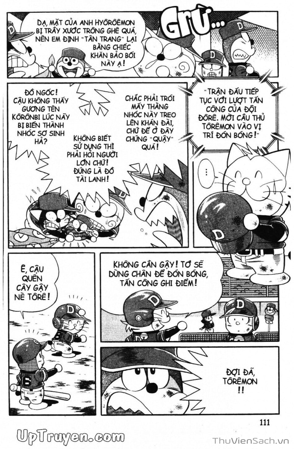 Truyện Tranh Doraemon Bóng Chày trang 3