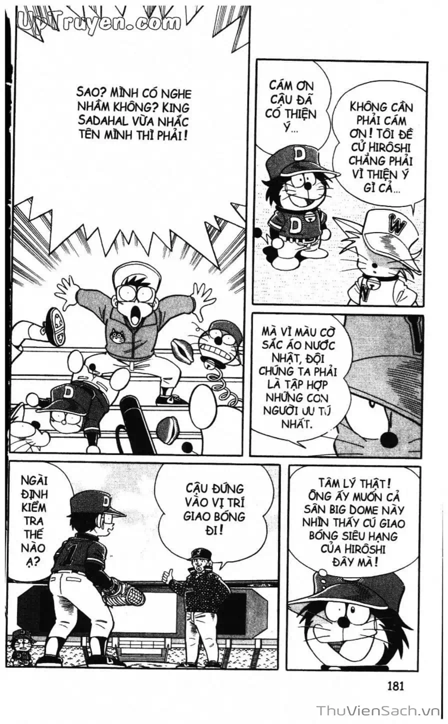 Truyện Tranh Doraemon Bóng Chày trang 3