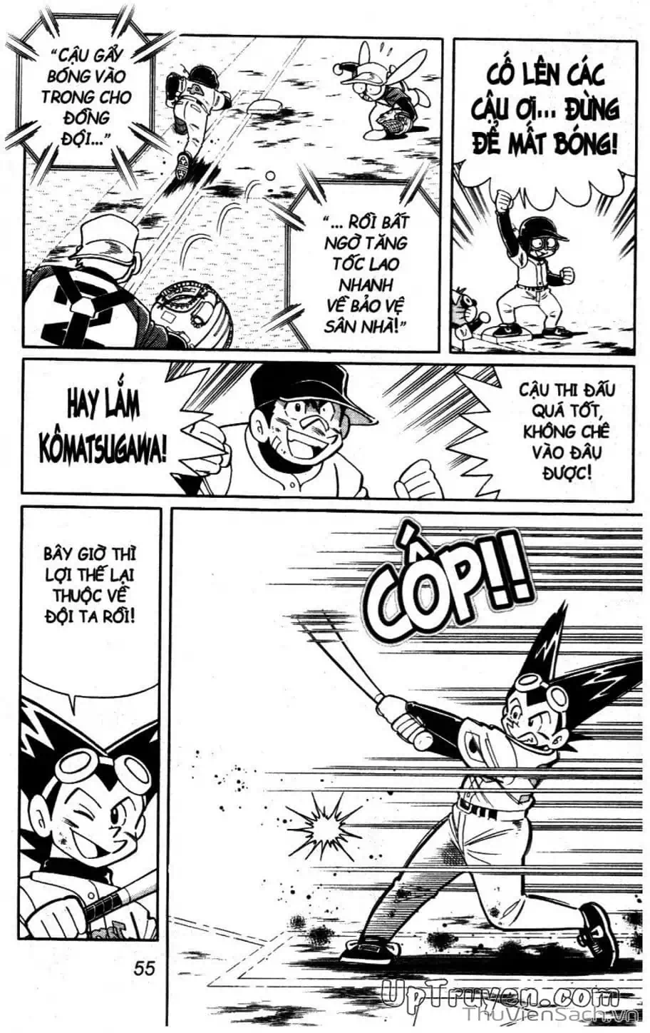 Truyện Tranh Doraemon Bóng Chày trang 3