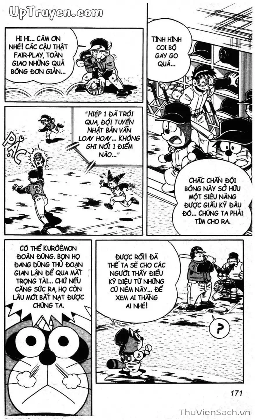 Truyện Tranh Doraemon Bóng Chày trang 3