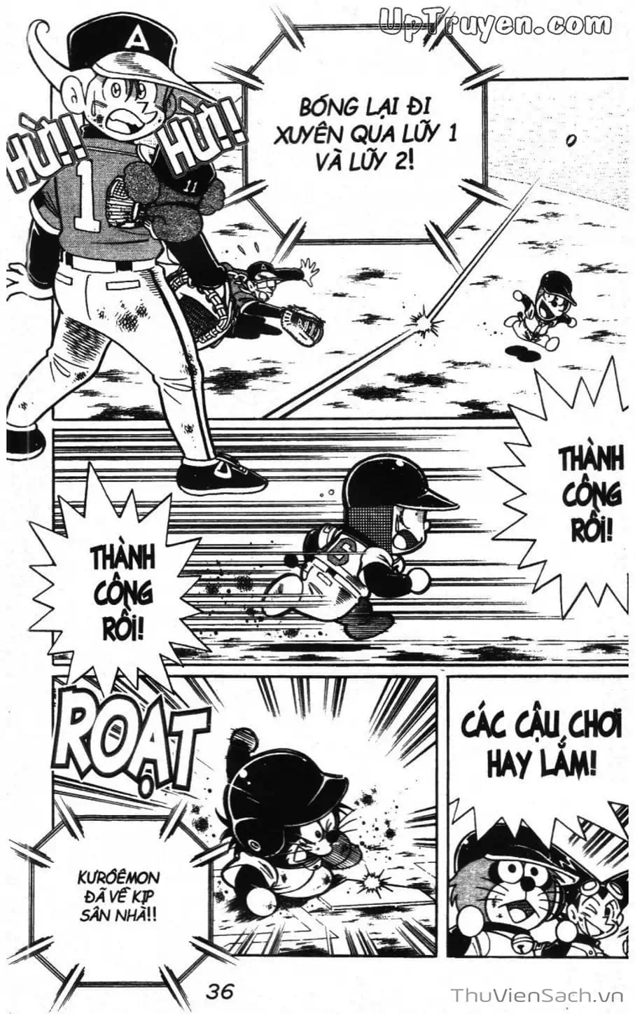 Truyện Tranh Doraemon Bóng Chày trang 3