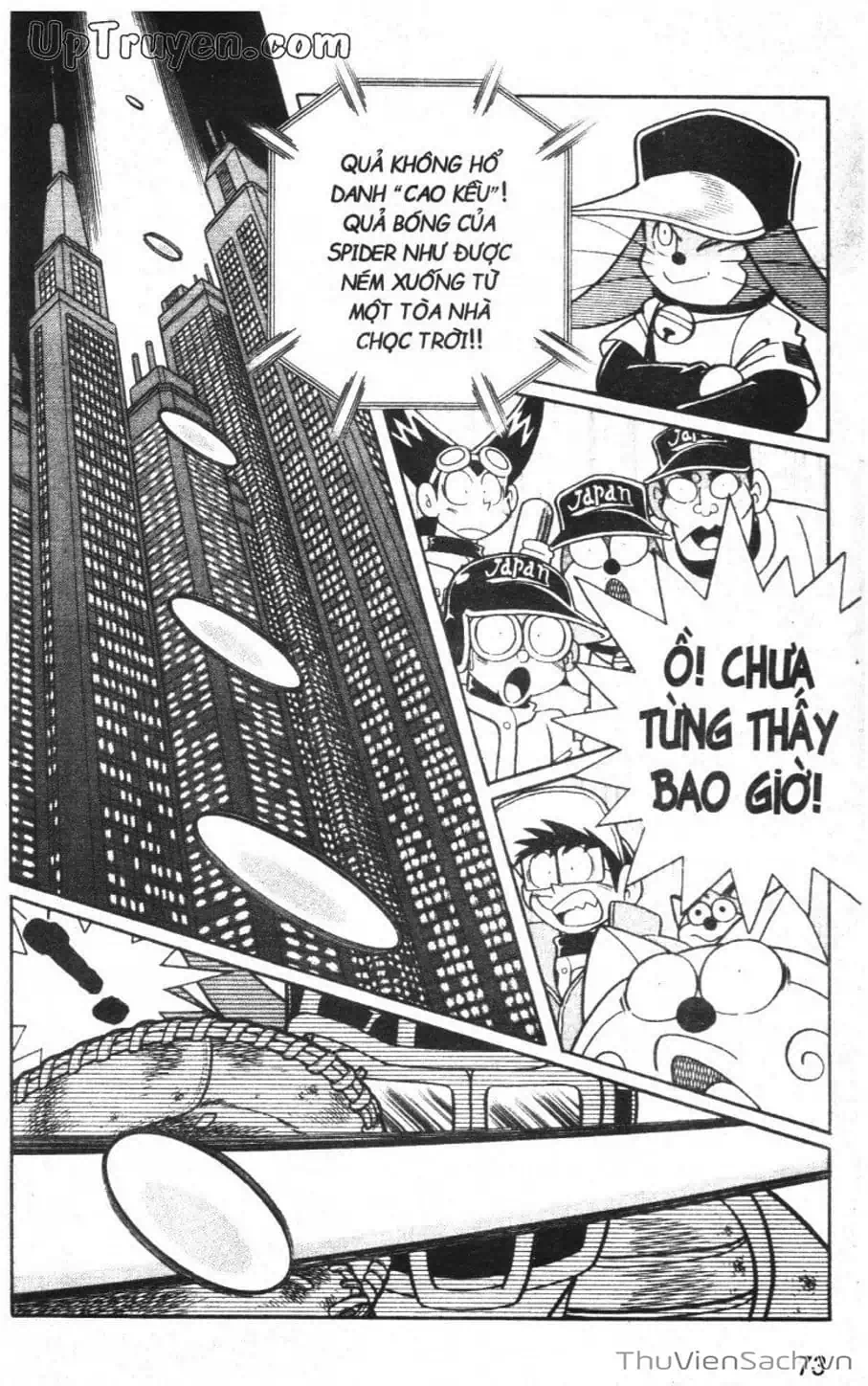 Truyện Tranh Doraemon Bóng Chày trang 3