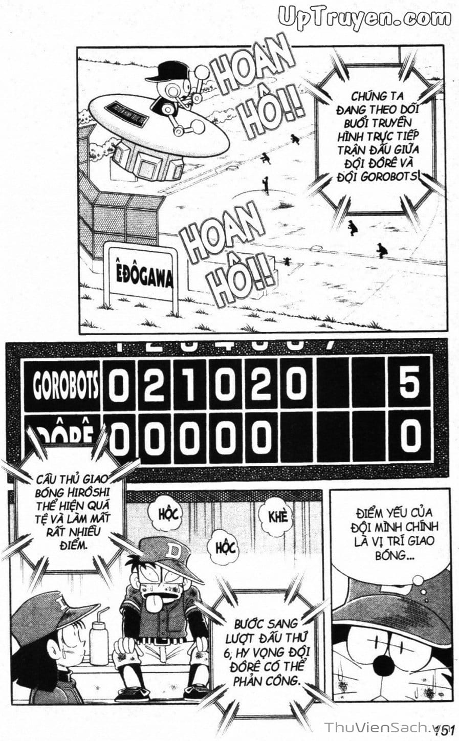Truyện Tranh Doraemon Bóng Chày trang 3