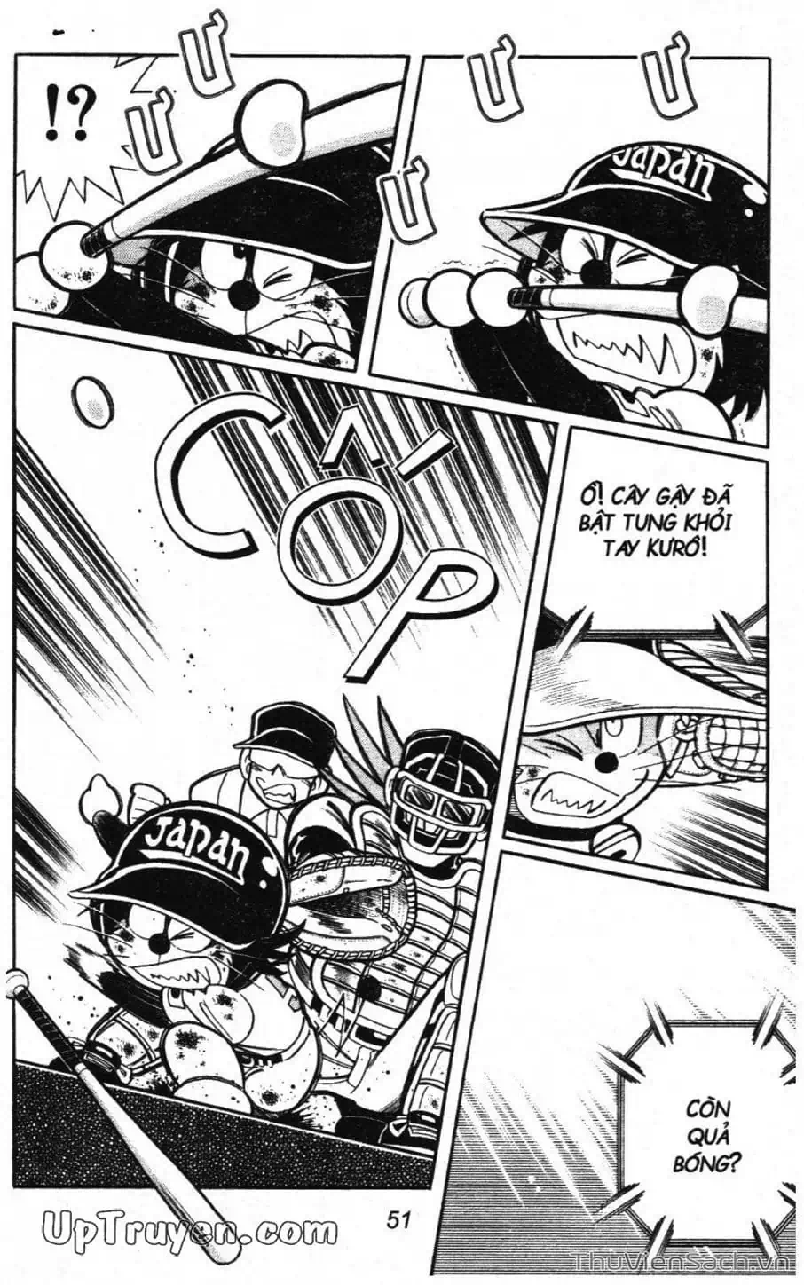 Truyện Tranh Doraemon Bóng Chày trang 3