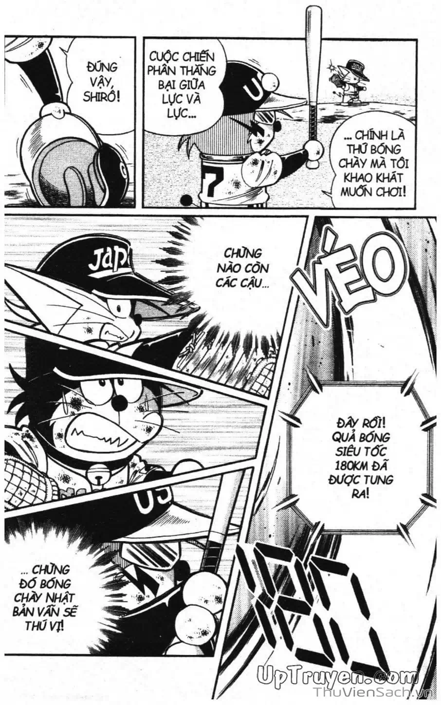 Truyện Tranh Doraemon Bóng Chày trang 3