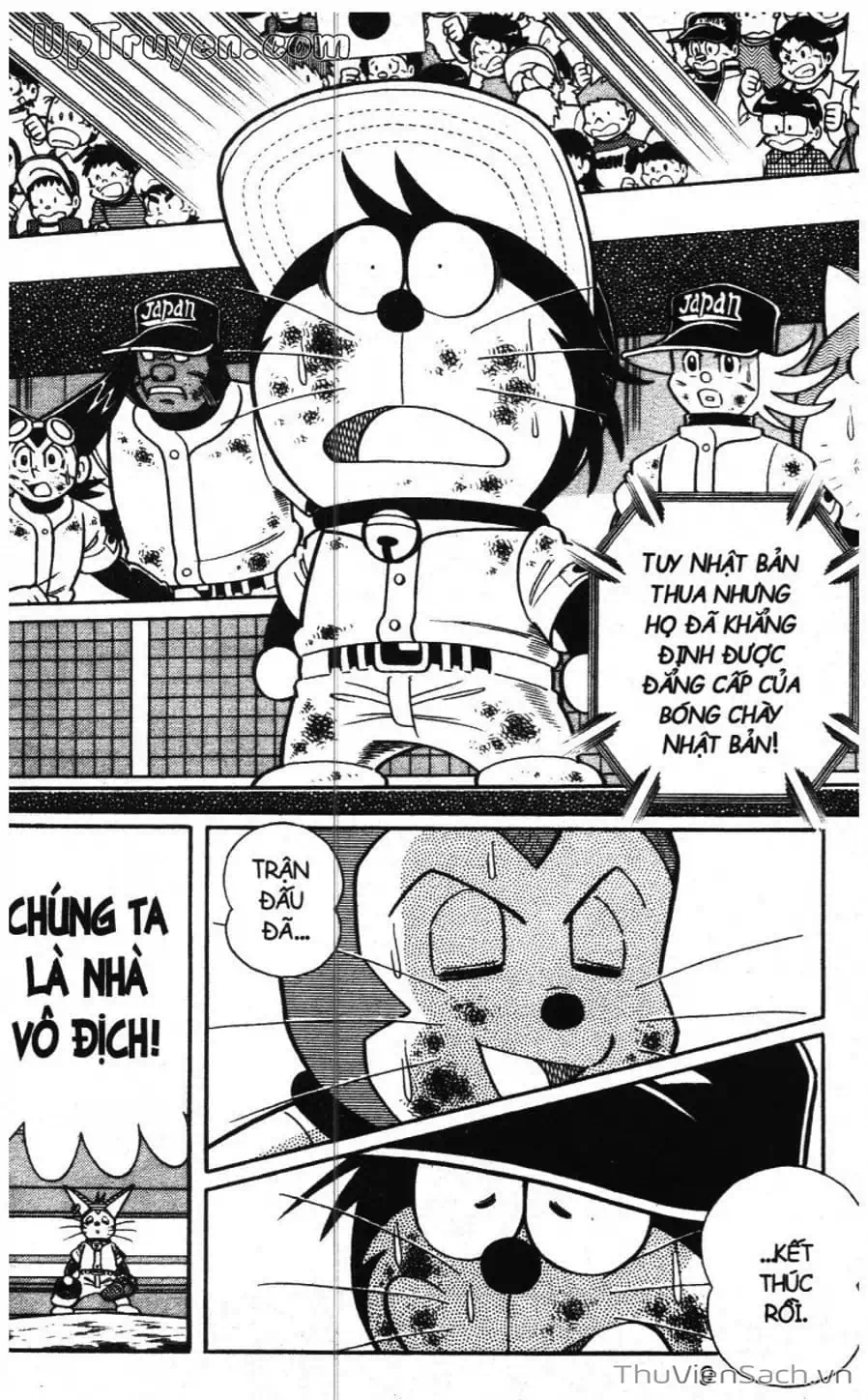 Truyện Tranh Doraemon Bóng Chày trang 3