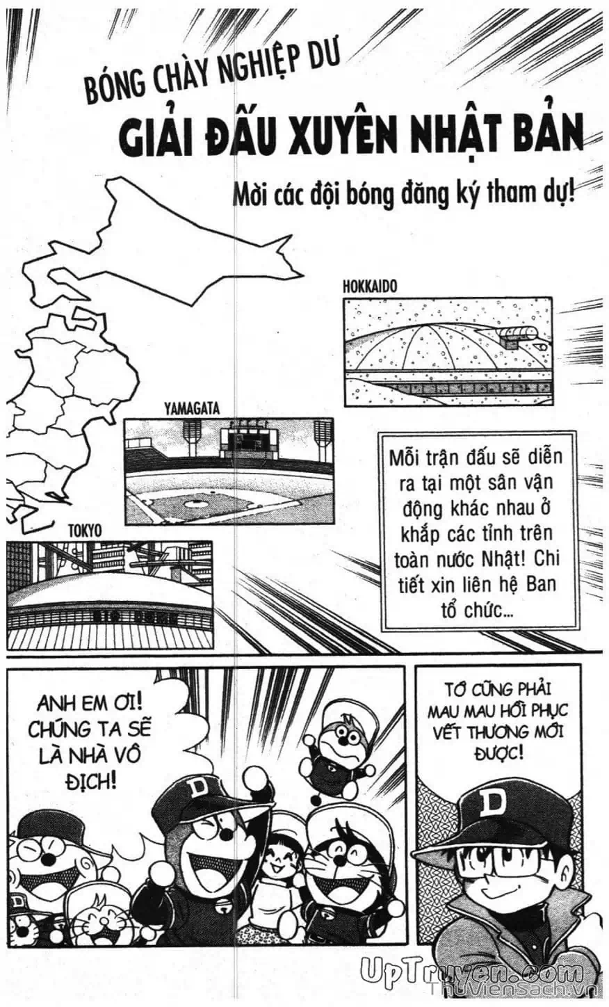 Truyện Tranh Doraemon Bóng Chày trang 3