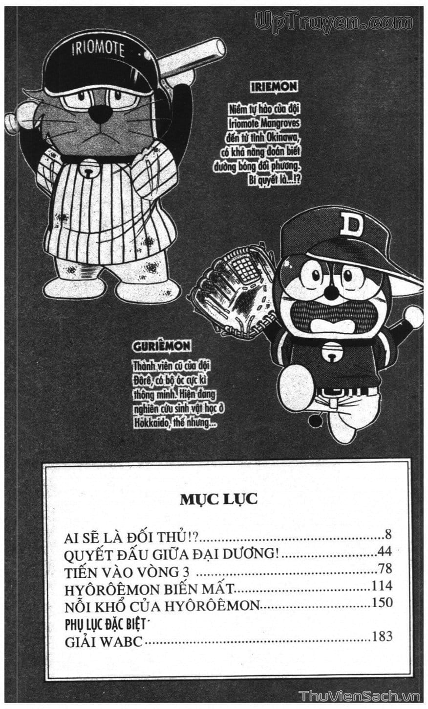 Truyện Tranh Doraemon Bóng Chày trang 3