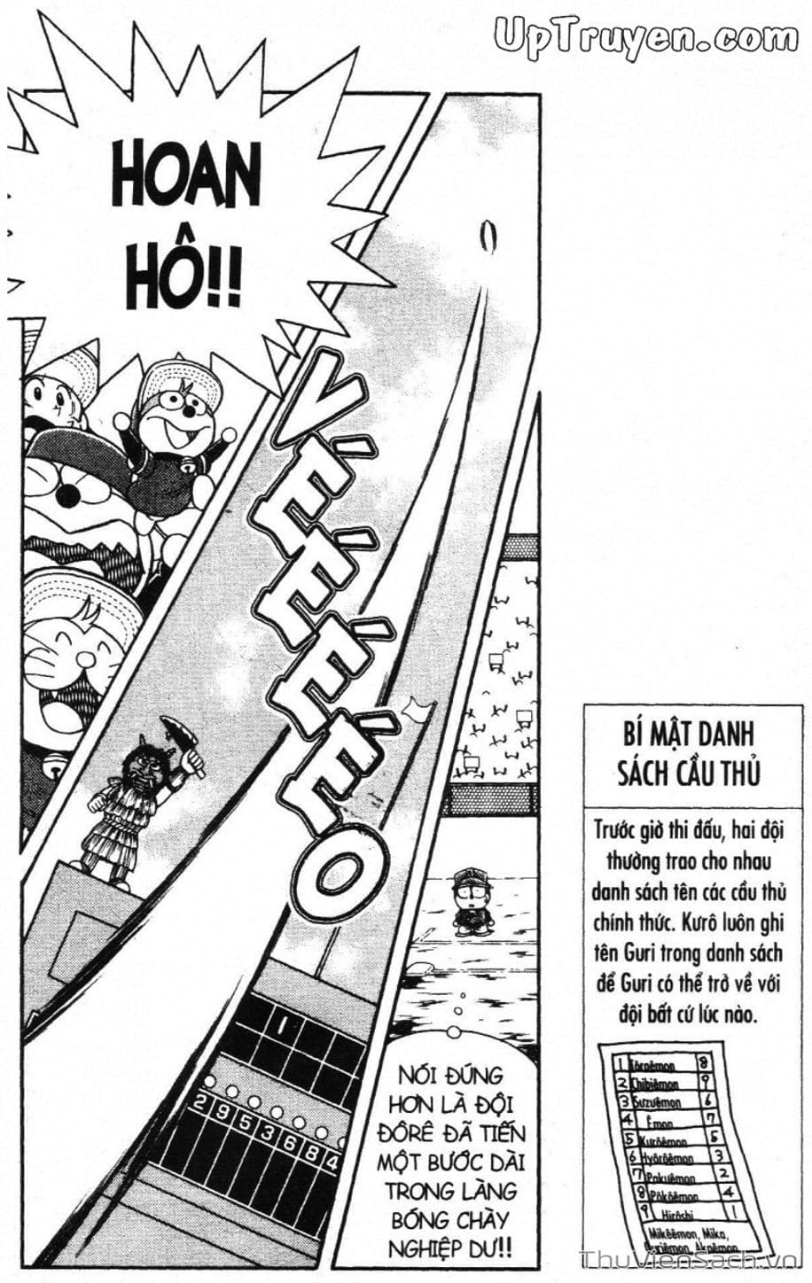 Truyện Tranh Doraemon Bóng Chày trang 3