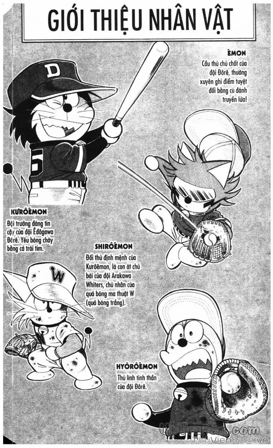 Truyện Tranh Doraemon Bóng Chày trang 3
