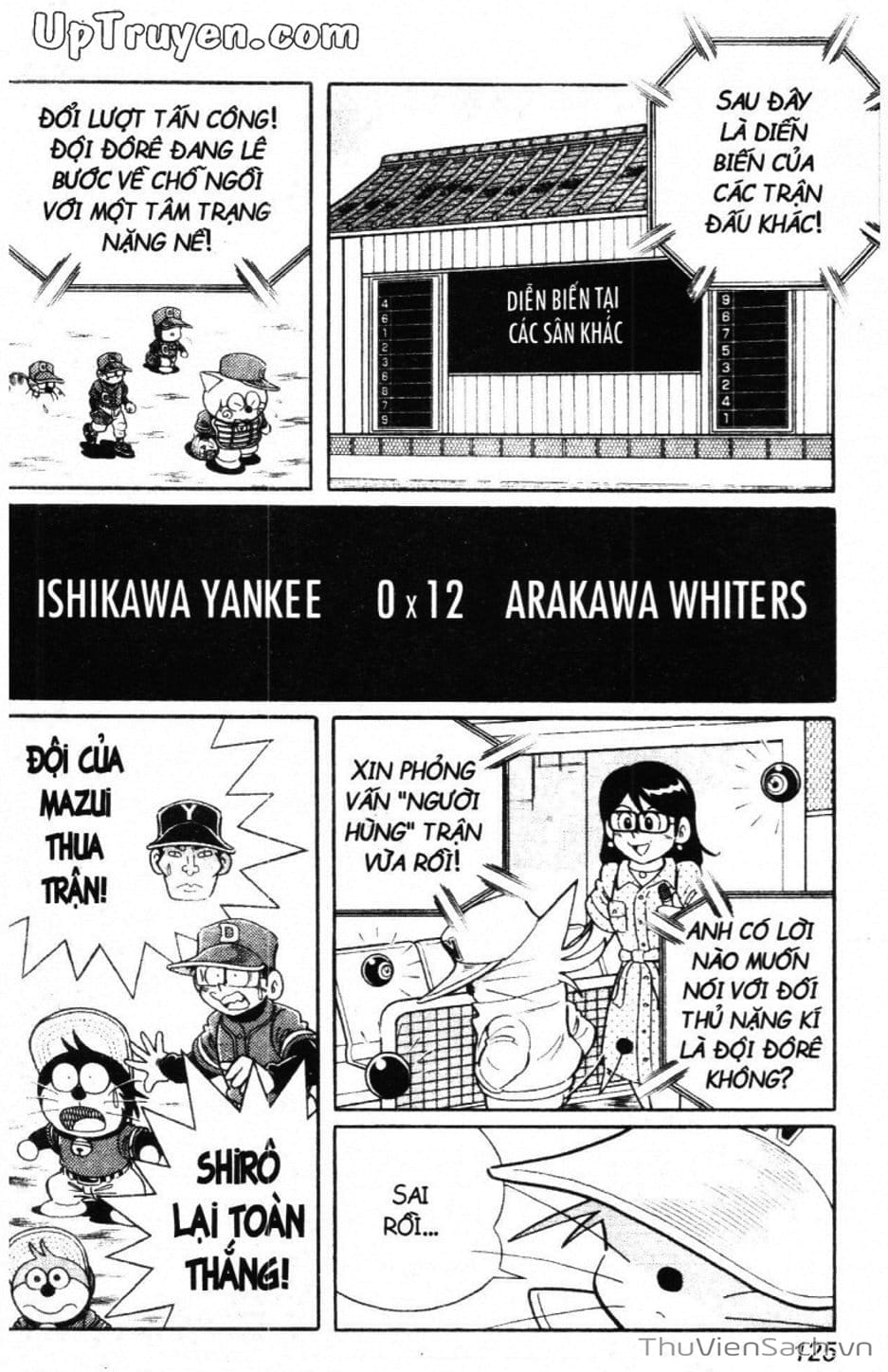 Truyện Tranh Doraemon Bóng Chày trang 3