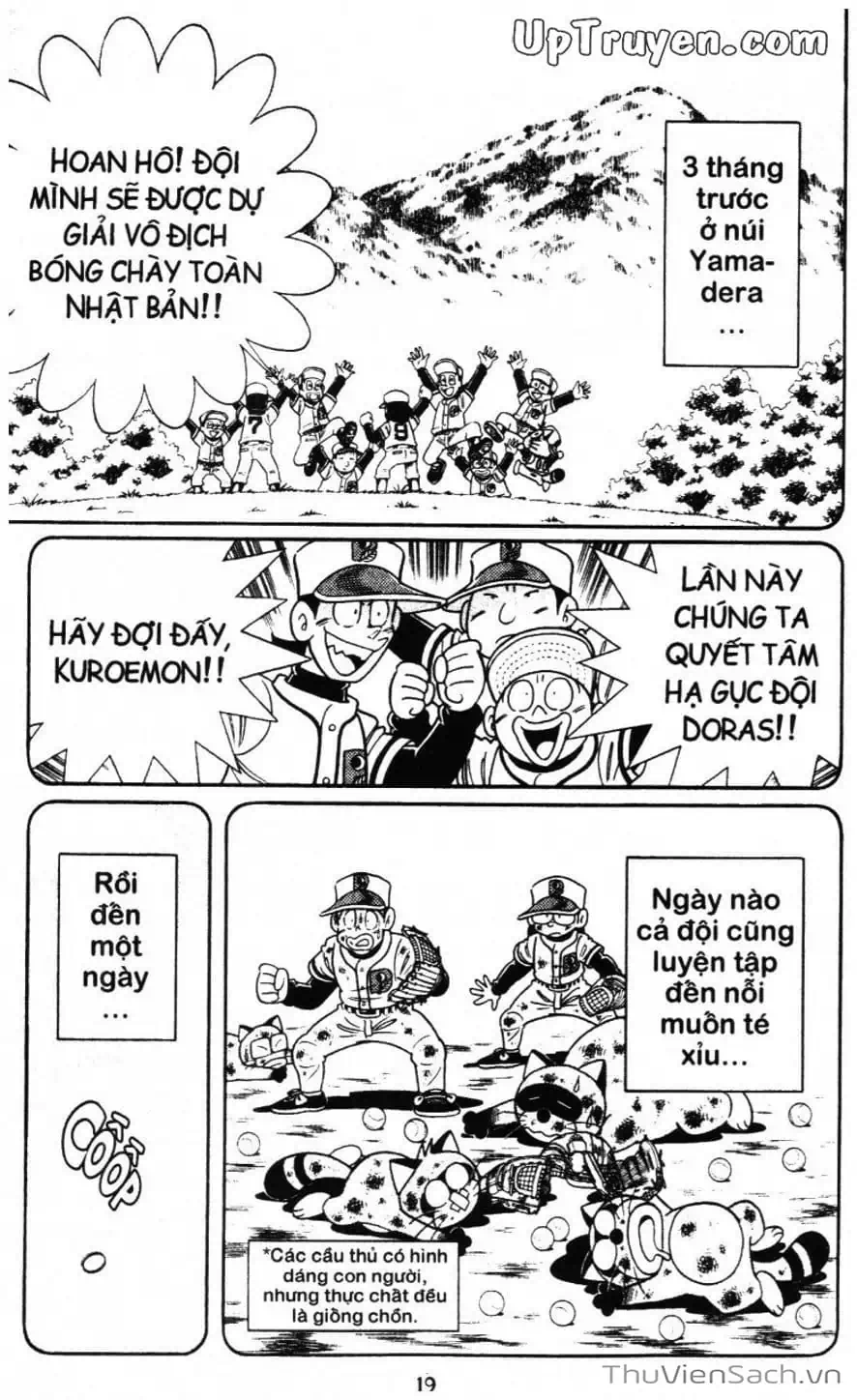 Truyện Tranh Doraemon Bóng Chày trang 3