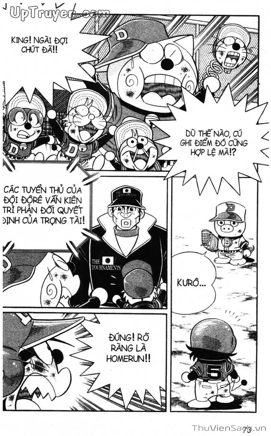 Truyện Tranh Doraemon Bóng Chày trang 3