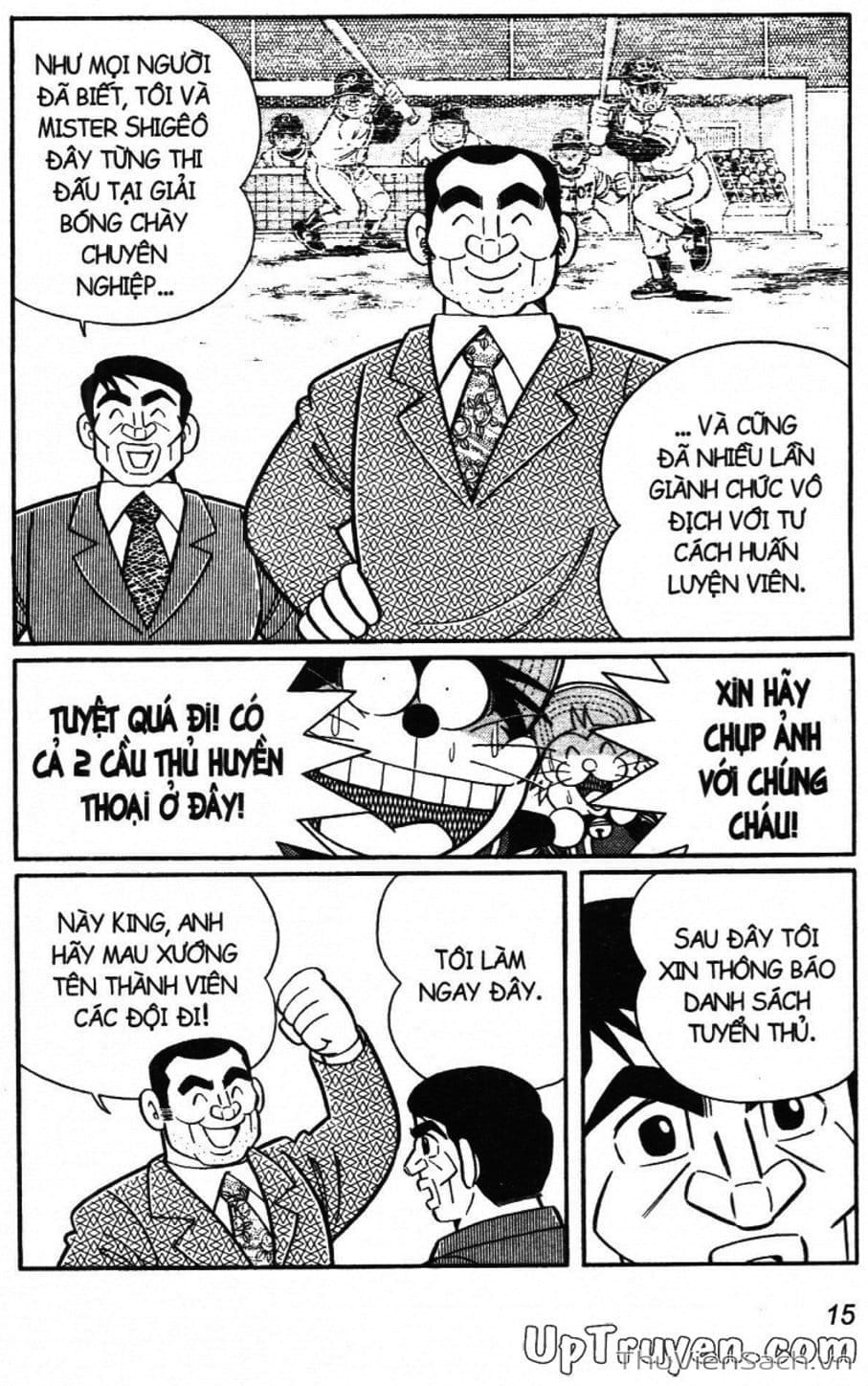 Truyện Tranh Doraemon Bóng Chày trang 3