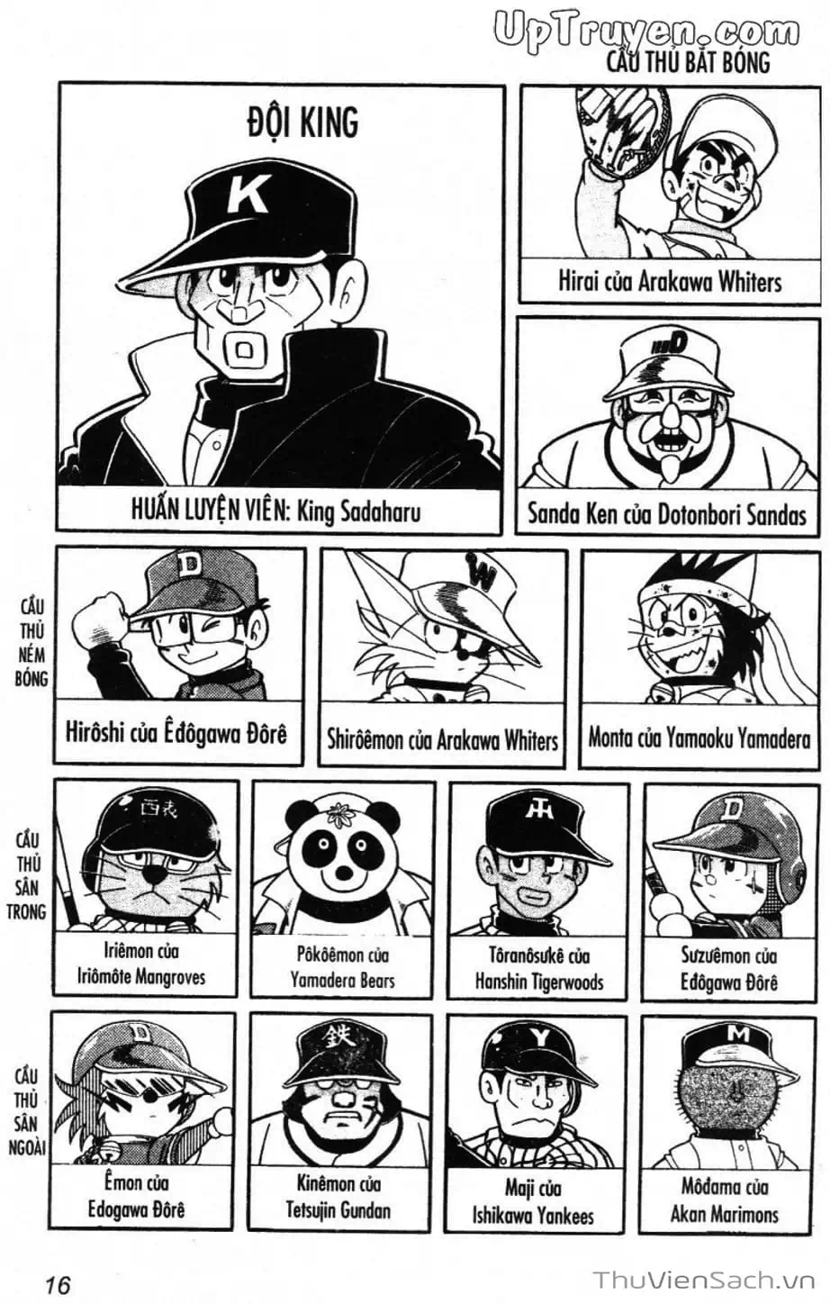 Truyện Tranh Doraemon Bóng Chày trang 3