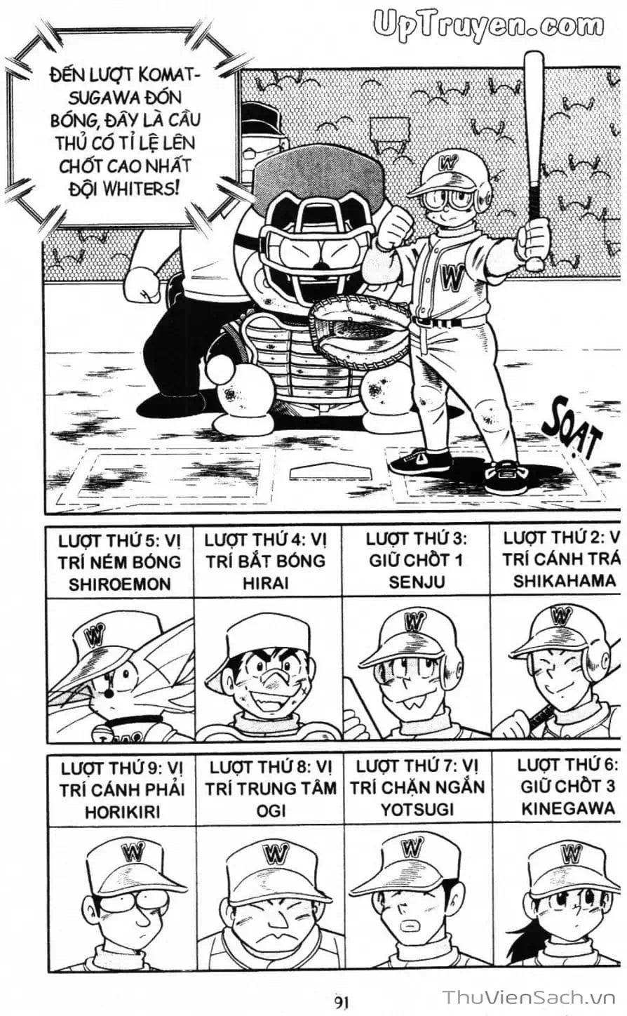 Truyện Tranh Doraemon Bóng Chày trang 3