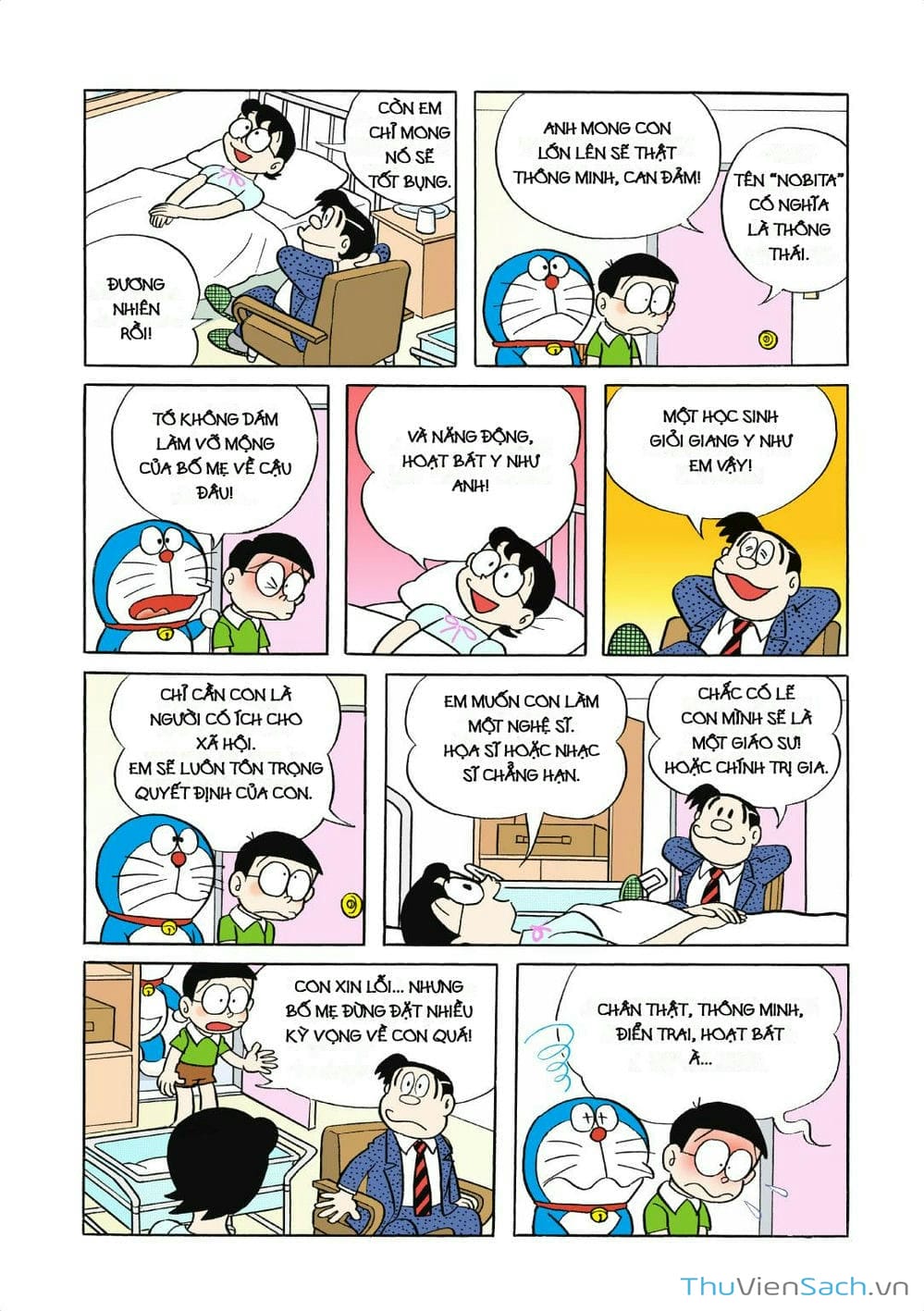 Truyện Tranh Doraemon Đại Tuyển Tập trang 5