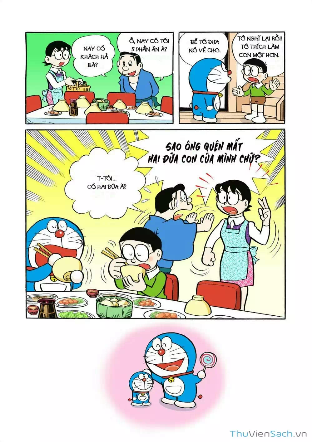 Truyện Tranh Doraemon Đại Tuyển Tập trang 5