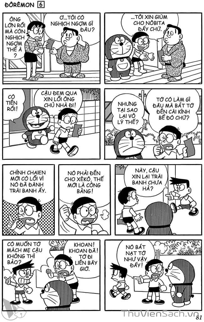 Truyện Tranh Doraemon: Truyện Ngắn Tuyển Tập trang 4
