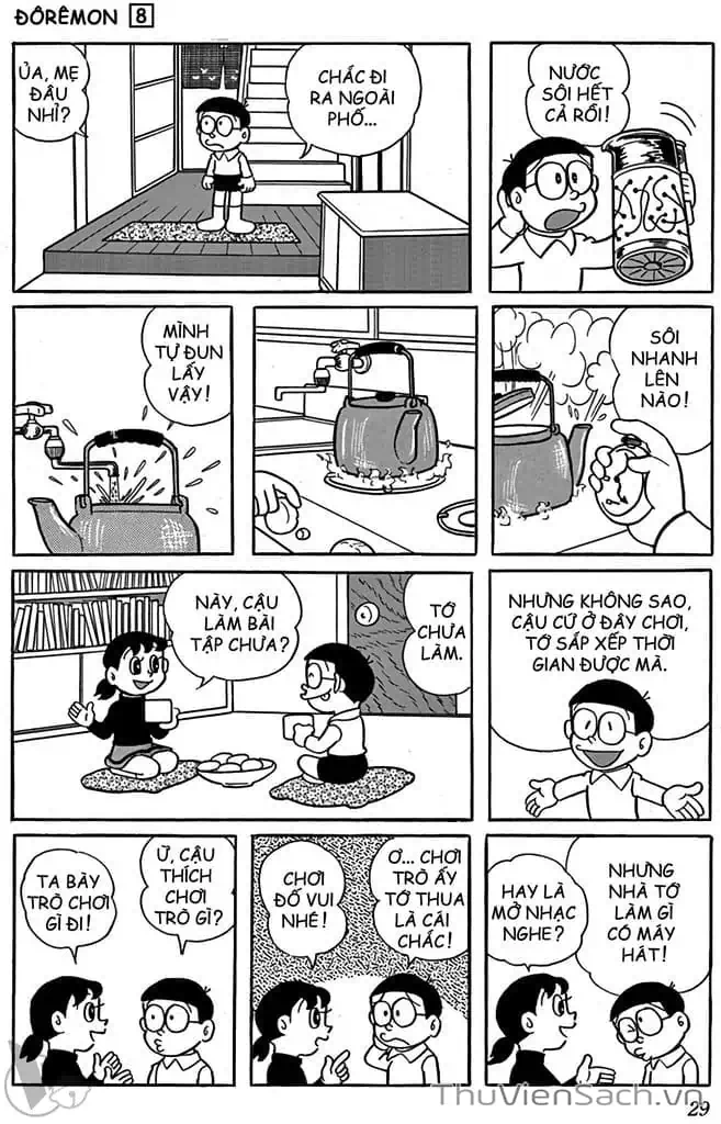 Truyện Tranh Doraemon: Truyện Ngắn Tuyển Tập trang 4