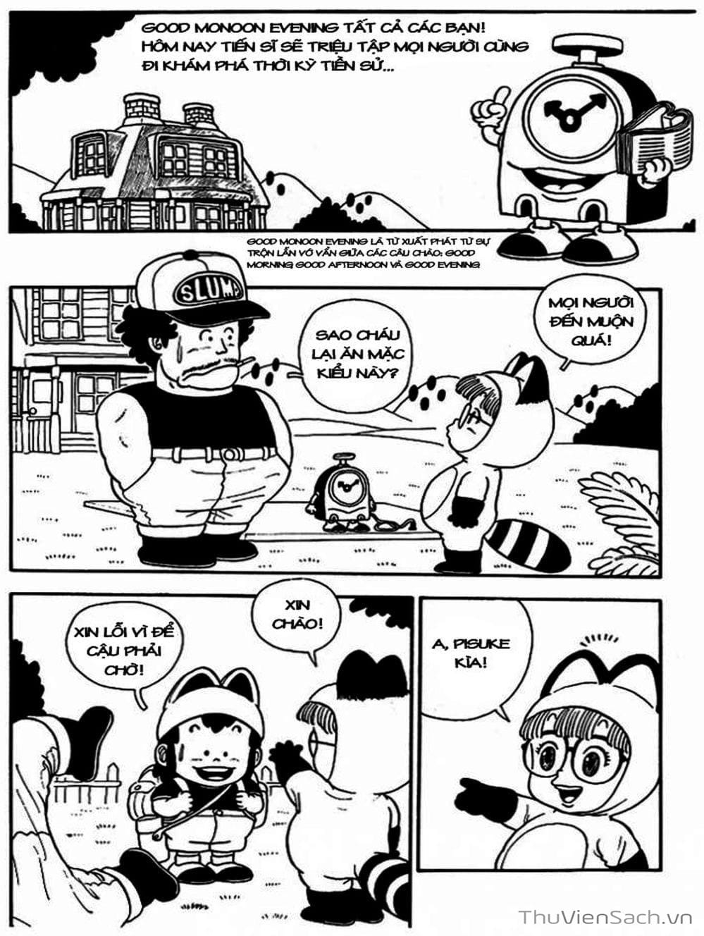 Truyện Tranh Tiến Sĩ Slump - Dr. Slump trang 4